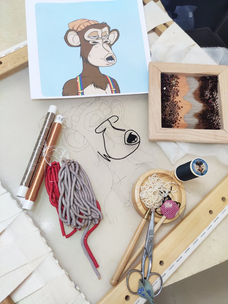lilianTsang4's tweet photo. Iโm going to turn my BoredApe into a real art piece~~~๐๐stay tuned and see what's going on๐ต๐ต
@BoredApeYC
#NFT #NFTCommunity #art #Embroidery #frenchembroidery #needlework #BAYC #NFTs #NFTs https://t.co/2CJvVOSVVX
