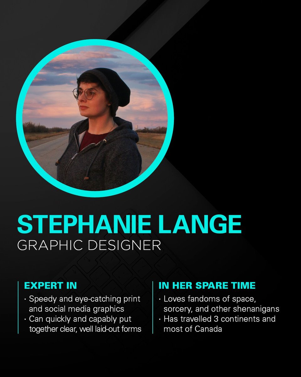 MashStrategyCA's tweet photo. Meet Stephanie!

In September, we were thrilled to welcome Steph to the Mash team as a graphic designer, bringing with her a sharp creative eye, unmatched speed, and a pretty great love for all things fandom-related.

Learn more about her here: https://t.co/iskXegPhUE https://t.co/SMPBy2UTdY