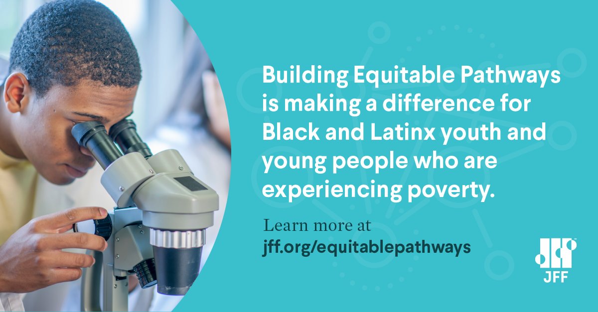 jfftweets's tweet image. We are thrilled to welcome the leaders in Building Equitable Pathways for our first community gathering this week! Learn more about this impressive group and our collective work to create and scale more #equitablepathways: hubs.la/H0-PvFY0 #JFFpathways