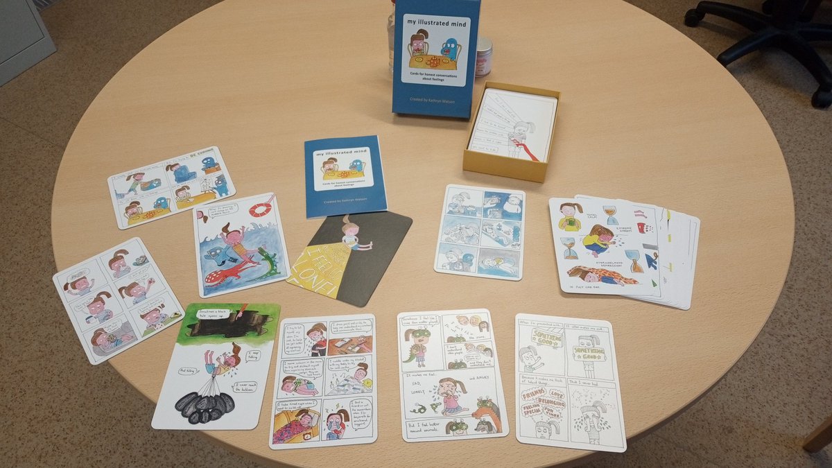 Delighted to receive these great quality cards <a href="/myillumind/">my illustrated mind</a>  and looking forward to having them as a resource in my work, using Art for #Healing #Recovery #TraumaRecovery