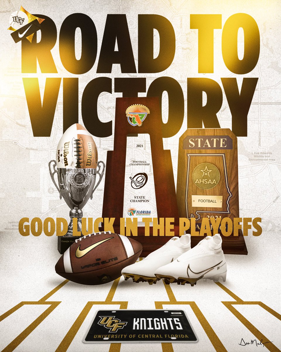 UCF_Football's tweet photo. 🏆 chasing season! Good luck to all! https://t.co/evuSjbhMex