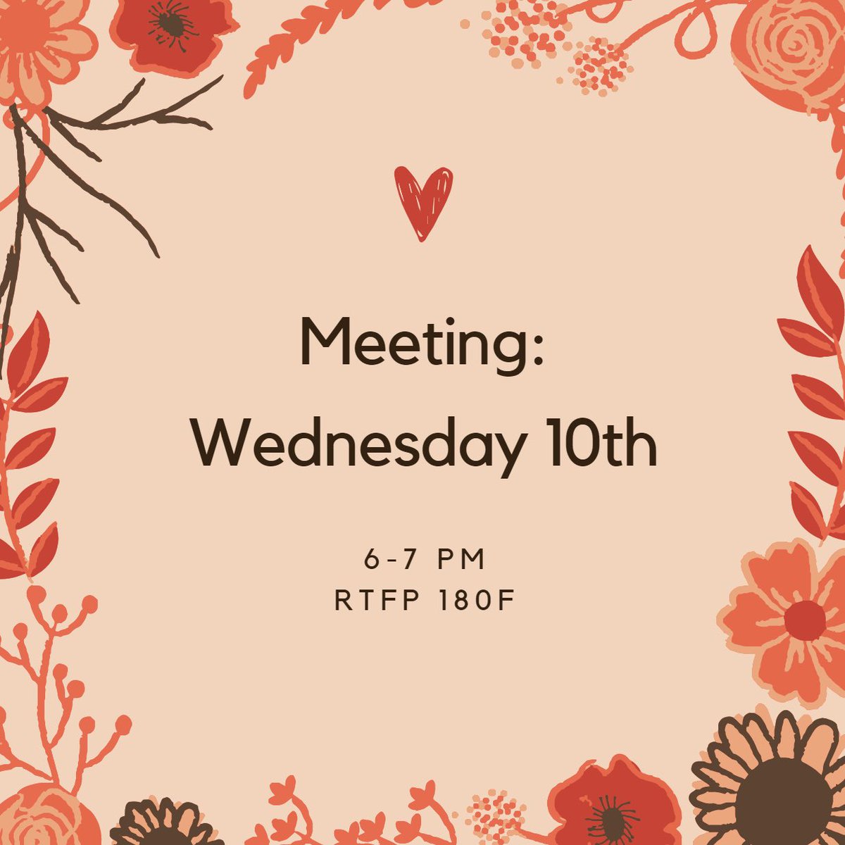 wic_unt's tweet photo. Happy Monday! Remember we have a meeting this Wednesday, the 10th, from 6-7 pm in RTFP 180F! This week’s meeting we will be doing a scriptwriting activity, we look forward to seeing y’all! https://t.co/sNUXAepr78