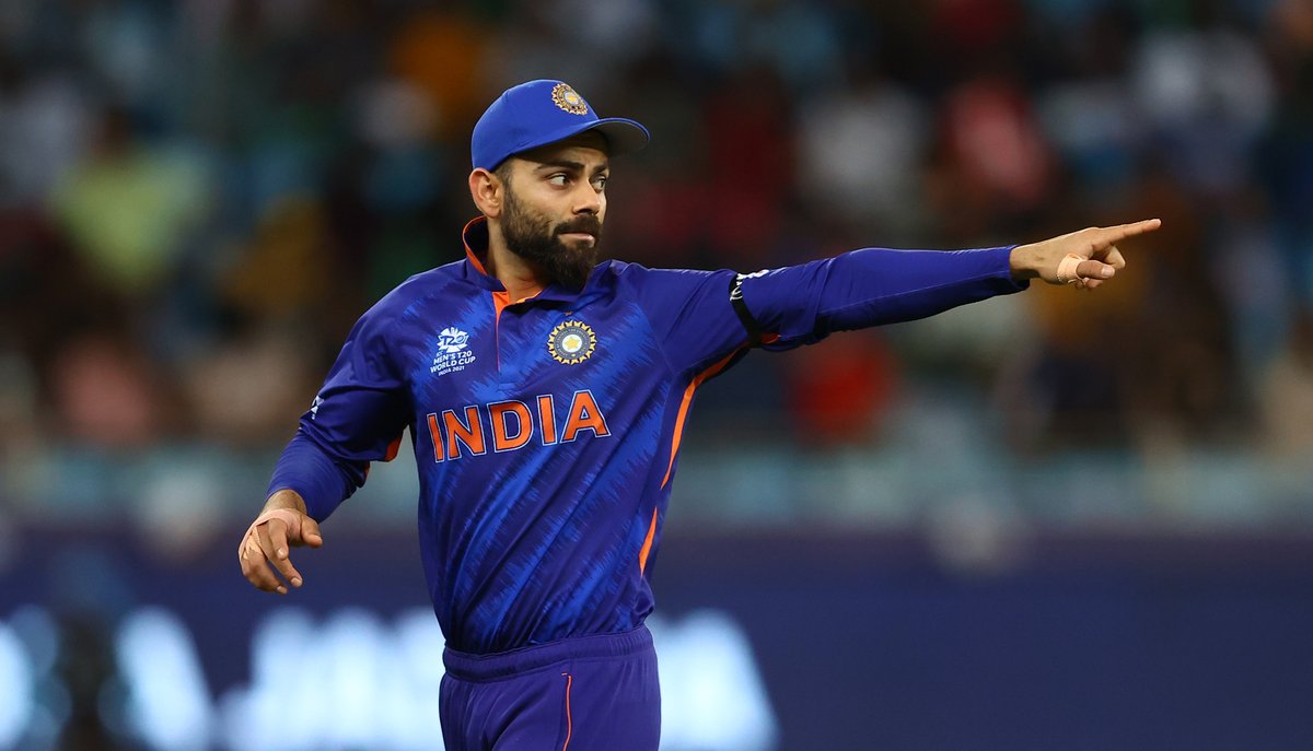 cricinfo's tweet photo. 5️⃣0️⃣ matches
3️⃣2️⃣ wins
1️⃣6️⃣ losses
2️⃣ NRs

Virat Kohli's time as India's T20I captain came to an end last night

#T20WorldCup https://t.co/6hhCFaHFY5