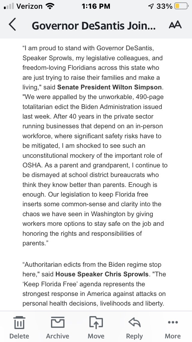 CathyNotToday's tweet photo. #WiltonSimpson
#ChrisSprowls
Senate and House President/Speaker doing the bender knee to Ron DeSantis —- complete with talking points , while companies trying to keep their employees safe are punished
This isn’t governing — it’s a concerted mafia hit job https://t.co/eae9lpMYGa