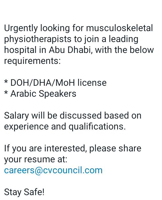 #jobs #vacancies #hiring  #abudhabi #UAE    #وظائف