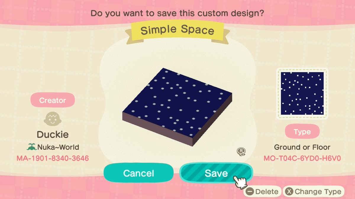 Digital_Duckie's tweet photo. Update! I added my Nuka Cider and Galactic Zone starry pattern to the design portal! https://t.co/UCoTSsdh0q