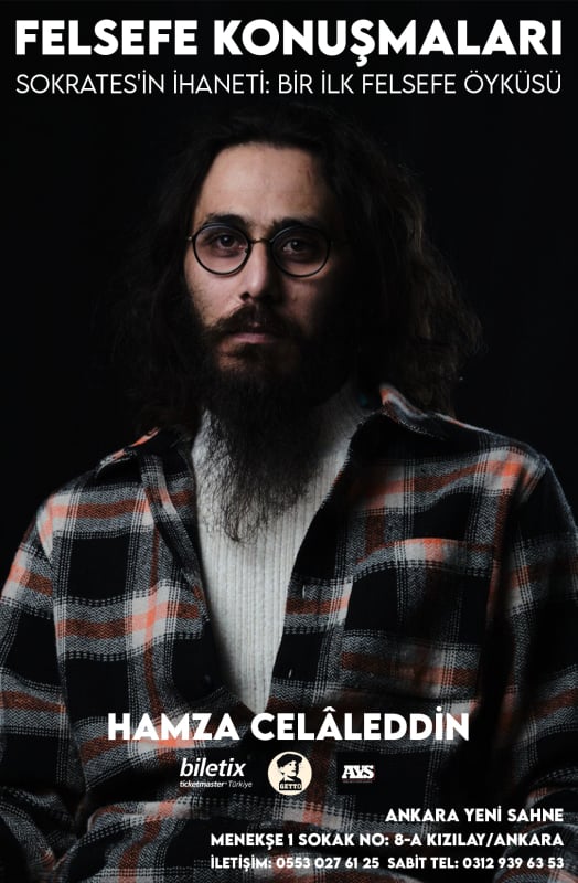 Ankara Yeni Sahne'de Felsefe Konuşmaları'na başlıyoruz.

İlk sahne, 20 Kasım'da; Sokrates'in İhaneti: Bir İlk Felsefe Öyküsü.

Biletler Biletix'te satışta. Hemen biletinizi almak için:
biletix.com/etkinlik/0KYD4…

Bu ilk sahne deneyimime herkesi beklerim. Görüşmek üzere. Heyecanla...