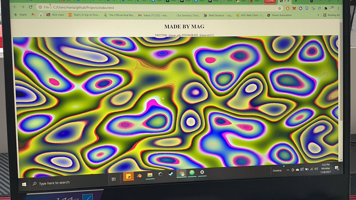 magtrix_nft's tweet photo. im working on creative coding with hydra synthesizer, i think i may drop something this week on #hicetnuncNFT
#abstractartist #abstractnft #creativecoding #hydranft #MAGnft https://t.co/8xJWnOcQp0
