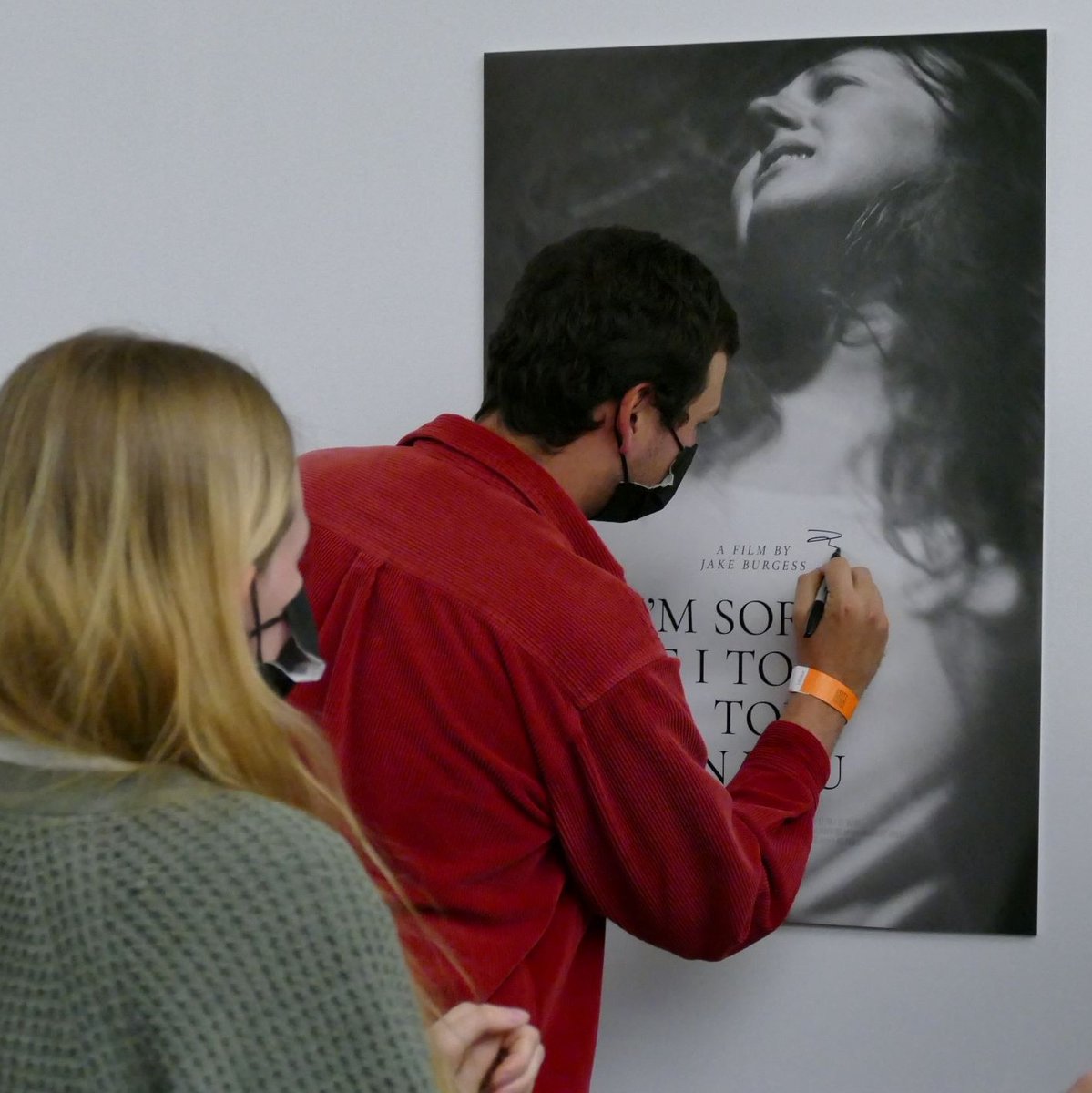 FCfilmfestival's tweet photo. Sharpies at the ready! 🖊️
We caught many of the filmmakers who attended #FCFF2021 to get a quick signature on their posters lining the walls of the box office!
While some went home with their filmmaker, we are so excited to hang these spectacular posters up on our office walls! https://t.co/hGEpqknYsk