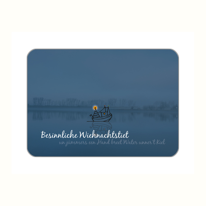 Ab nächster Woche gibt es wieder neue plattdeutsche Weihnachtskarten (Postkarte/Klappkarte): etsy.com/de/shop/Deichg…