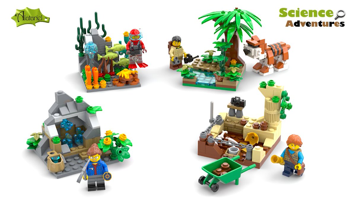 AIatariel's tweet image. Are you ready for new Science Adventures? The sequel to #LEGO Research Institute is finally here! Available through crowdfunding from Nov 9, 21:00 CET/12pm PDT. First-come basis so mark your calendar! - bricklink.com/r3/designer-pr… via @bricklink