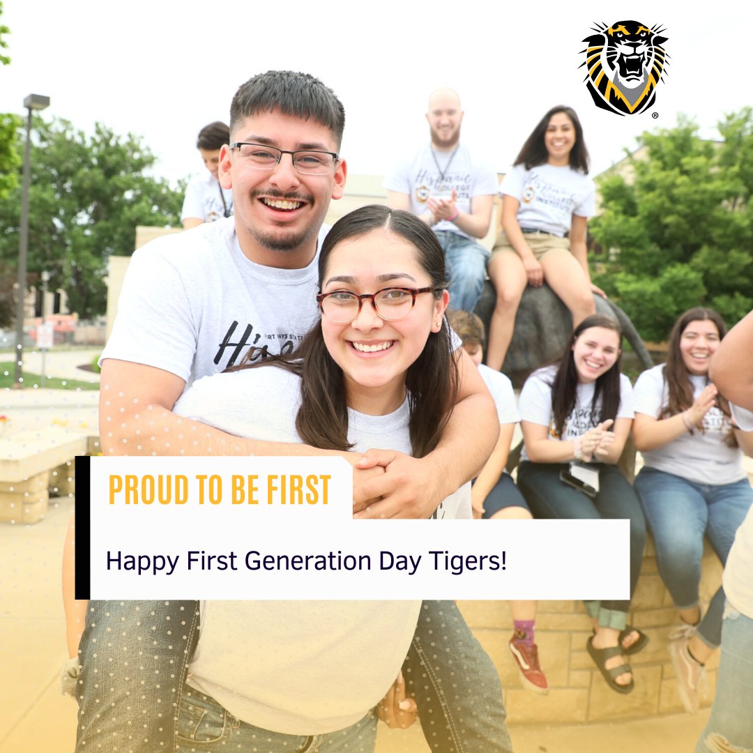 fhsuadmissions's tweet image. November 8 was selected as the date for the annual National First-Generation College Celebration to honor the anniversary of the signing of the Higher Education Act of 1965. #firstgen #imfirst #fhsu