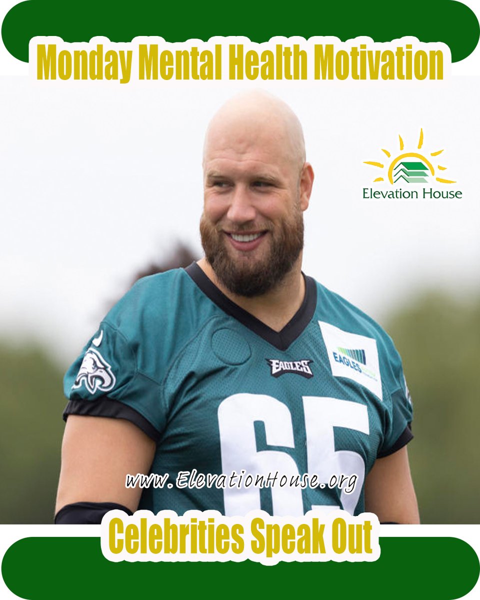 elevaterome's tweet photo. MONDAY MENTAL HEALTH MOTIVATION: Depression and anxiety are things I've dealt with for a long time and have kept hidden from my friends and family. If you're reading this and struggling, please know that you are not alone. - @LaneJohnson65 #elevatelives #FlyEaglesFly #stopstigma https://t.co/KrOtfocY83