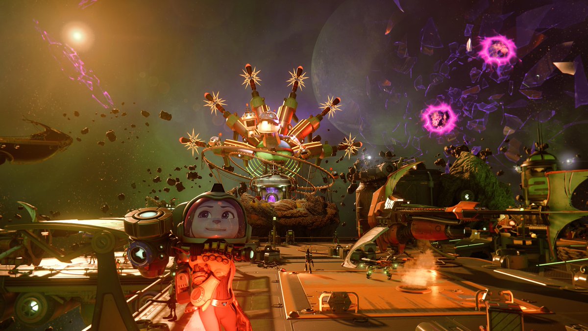 Punxstep's tweet photo. #PS5Share, #RatchetClankRiftApart https://t.co/SOu1xZWMdL