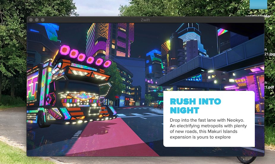 ⁦<a href="/GoZwift/">Zwift</a>⁩ can you help??? I can’t get past this screen on my Mac. I’ve uninstalled and reinstalled twice?…