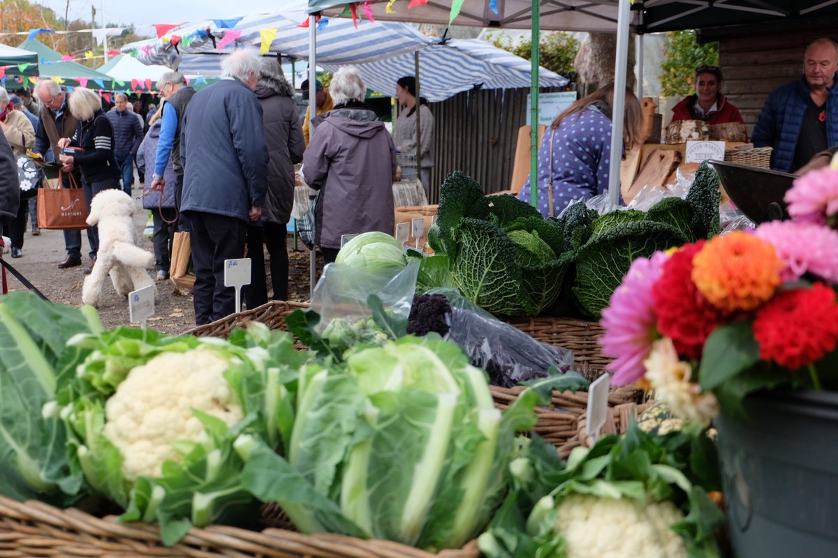 A huge thank you to all who made our return so special on Saturday. 

Extra special thanks to Phil Clayton <a href="/haxbybakehouse/">haxbybakehouse</a> for cutting the ceremonial ribbon at our reopening. 

Hovingham Village Market is back on Saturday 4 December, 10.30am-1.30pm!