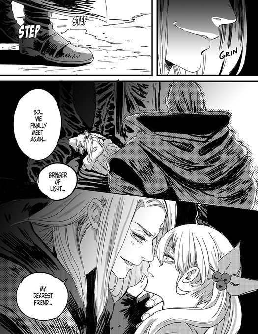 I had to draw this after seeing the trailer...😱
How's everyone feeling about 6.0?  
#FFXIV #Zenos #Endwalker 
