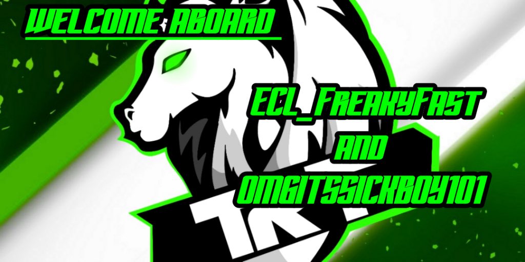 eSports_TGT's tweet photo. ๐ฃAnnouncement๐ฃ
We are pleased to announce that we have signed ECL_FreakyFast and okgitssickboy101 to our team.
We canโt wait to get to work with these guys as they have both showed some potential on track and we canโt wait to help them reach further heights.
#WeAreTRT #TRTPS https://t.co/FydIz346qW