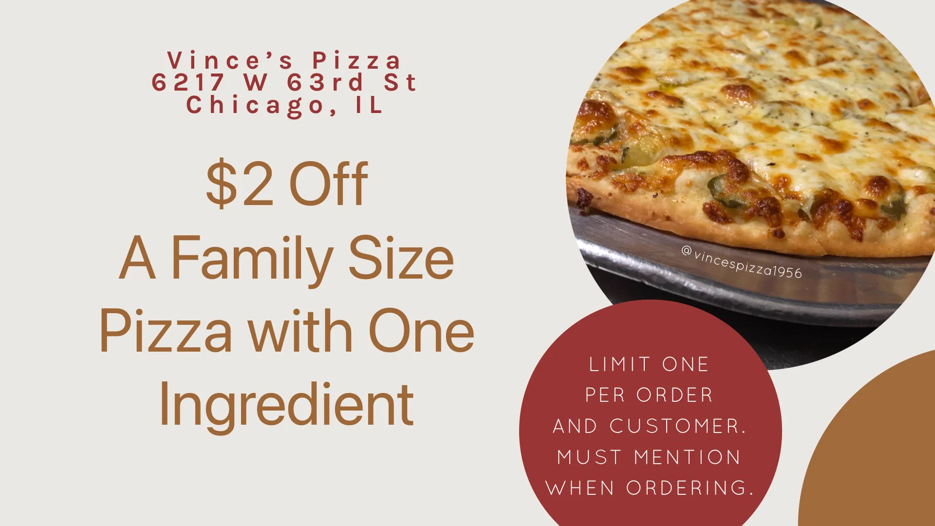 Vince's Pizza (@VincesPizza1956) / X