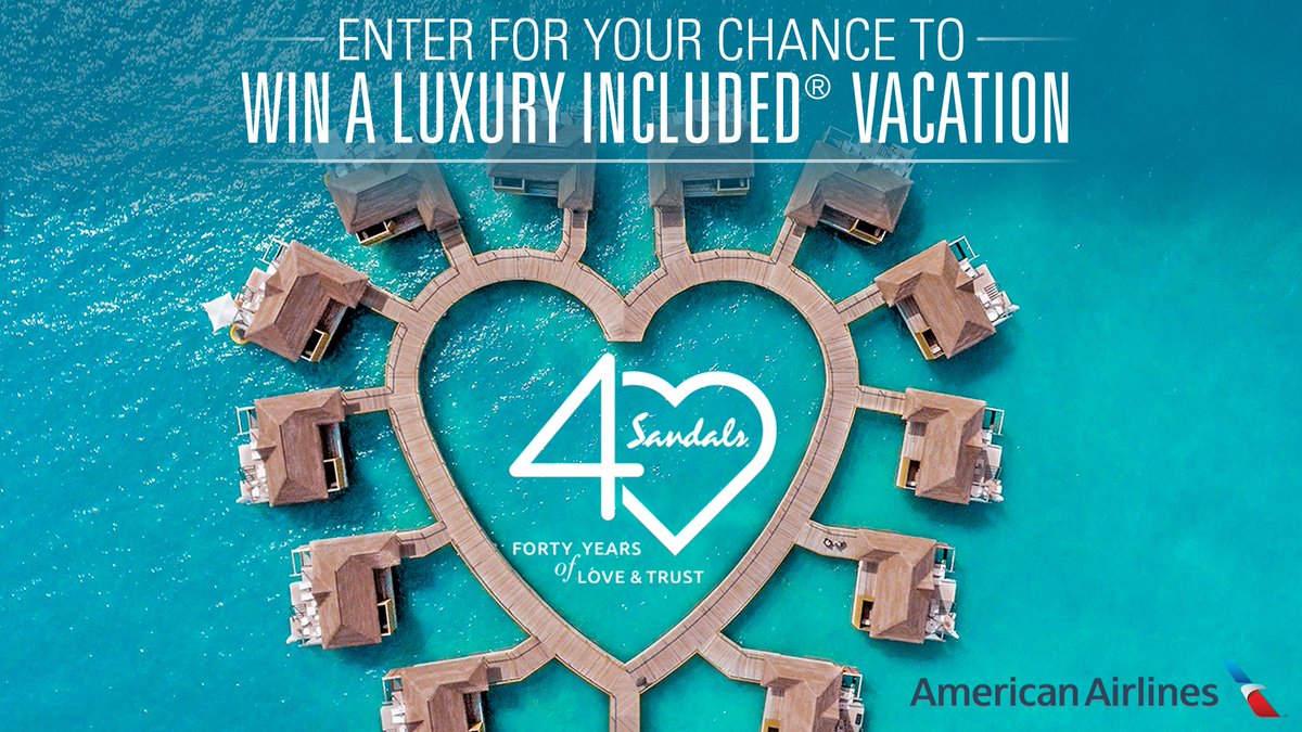 965tic's tweet photo. Get #BackToHappy with #TheOneYouLove!
Listen weekdays at 9:20, 12:20, and 3:20 for your chance to win a four day luxury included vacation to any @SandalsResorts of your choice and airfare from @AmericanAir!
https://t.co/wZCp168n0Q https://t.co/FJNiwcOrfr