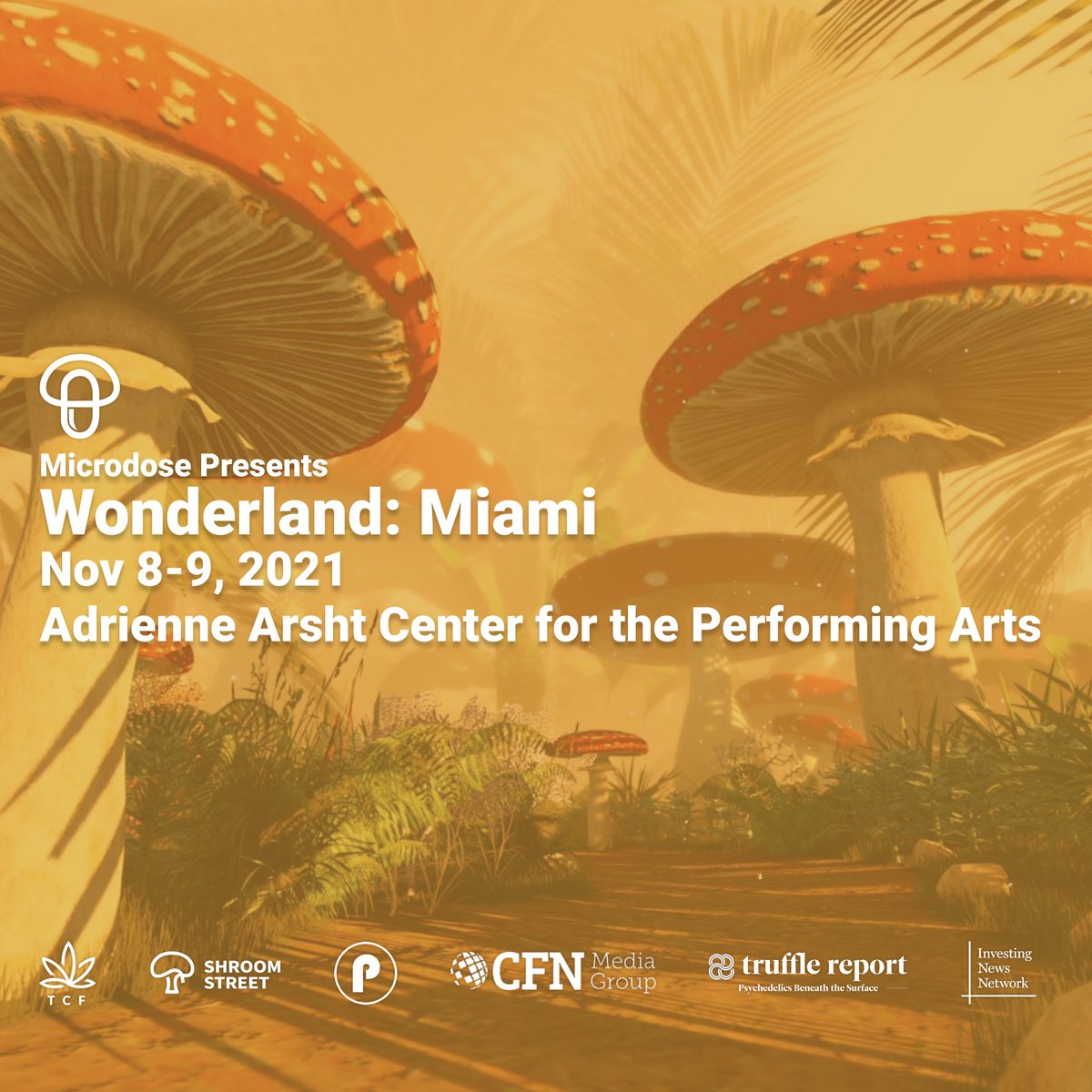 Excited to be speaking on the Psychedelics and New Paradigms panel moderated by @natanponieman tomorrow at 3 PM ET at #WonderlandMiami by @MicrodoseHQ alongside Amy Emerson @MAPS @KelseyRamsden Jon Kostakopoulus @n_equals_0ne