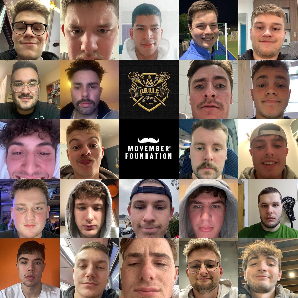 Movember Week 1

Link to donate - 
linktr.ee/OBULC

Please donate whatever you can and enjoy some questionable facial hair below!

#OBULC #Movember