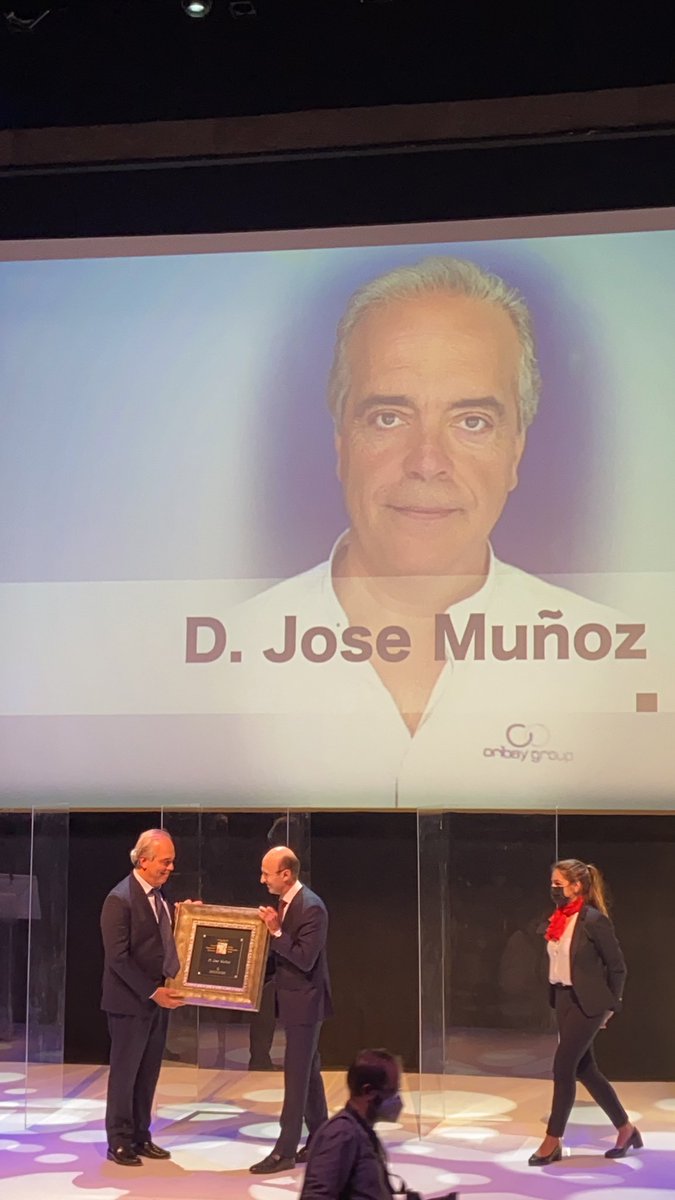 Gemadefrancisco's tweet photo. Zorionak al mejor empresario Vasco de este año, José Muñoz de Oribay Group. Personas con visión. https://t.co/q4fIvGonQ2