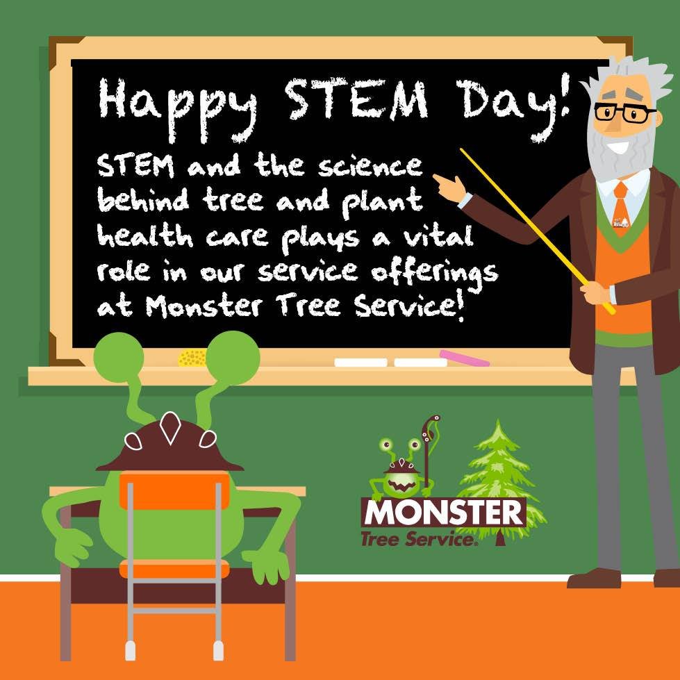 Monster_Careers's tweet image. Happy #STEMDay ! #Monstertreeservice