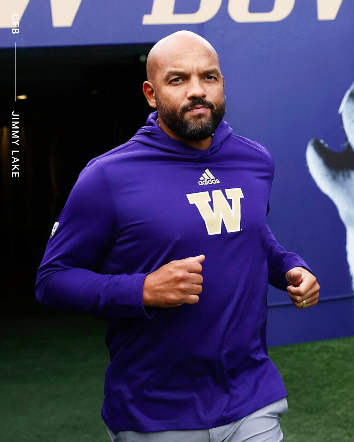 The Athletic on X: 'The University of Washington has suspended head  football coach Jimmy Lake for this week's game, without pay, after he  struck a player's helmet while breaking up a scrum