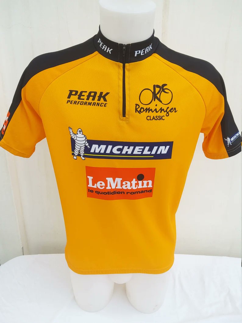 ColPhilip1's tweet photo. Large made for the Switzerland Rominger Classic 2002 - Nice loose Waist Jersey made in Italy by Peak for the Event
https://t.co/9J62MdIENL
#cycling #Velo #Swiss #zurich #bikesway #Switzerland #Rominger #bicycles #Michelin #Gravelbike #ebikes #France #London #bikenyc #bikelife https://t.co/XZcPwk6C4H