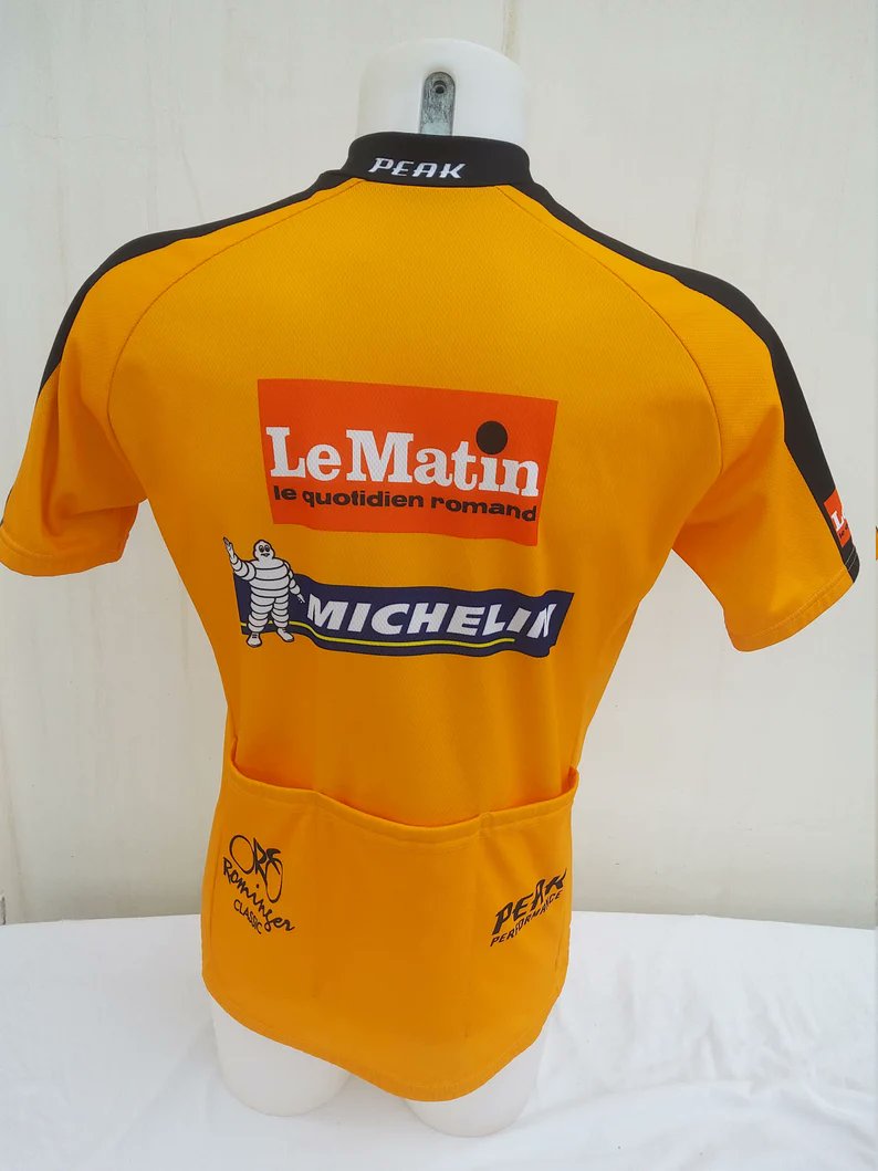 ColPhilip1's tweet photo. Large made for the Switzerland Rominger Classic 2002 - Nice loose Waist Jersey made in Italy by Peak for the Event
https://t.co/9J62MdIENL
#cycling #Velo #Swiss #zurich #bikesway #Switzerland #Rominger #bicycles #Michelin #Gravelbike #ebikes #France #London #bikenyc #bikelife https://t.co/XZcPwk6C4H