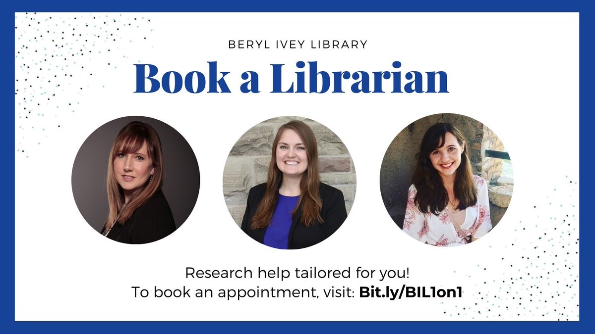 Are you feeling stuck with your research? Unsure where to begin? Your #BresciaLibrary team is here for you! Our “Book a Librarian” service lets you book a 1-on-1 appointment tailored to your research needs. For more info, visit Bit.ly/BIL1on1
#BresciaUC #BookALibrarian