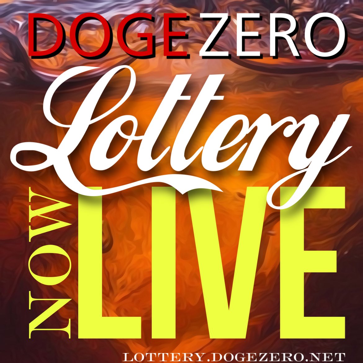 💰💰💰💰💰💰💰💰💰💰
#DogeZero $DZERO #lottery

✅ Our 3rd #Lottery is now live
✅ PRIZE -> 1.5 BNB
✅ 0.01 #BNB   per ticket
✅ Max tickets per wallet 25
✅ Use multiple wallets 
✅ Draw will be Nov 9th - 7pm UTC

Paste dogezero.net into dapps to enter