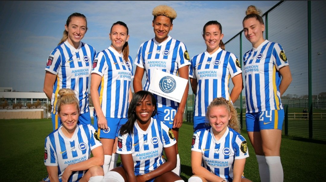 WAVE THE FLAG | We are delighted to see <a href="/BHAFCWomen/">Brighton & Hove Albion Women</a> supporting #disabilityfootball 

We would love to see more females with a disability playing football. 

Kick of your football journey by attending the Amex Stadium, 14th Nov and supporting the ladies!👇

tickets.brightonandhovealbion.com/en-gb/categori…