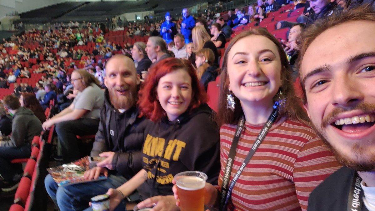R0SSF's tweet photo. First ever WWE, can't wait #WWELeeds https://t.co/MoD3KOMZNm