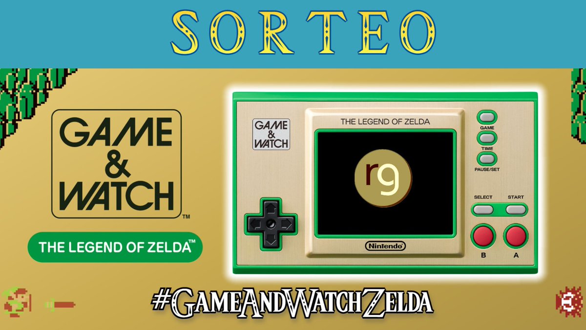 revogamers's tweet image. Sorteamos solo hoy una Game &amp;amp; Watch: The Legend of Zelda. 
☑ Sigue a @revogamers.
☑ Haz RT a este tweet.  
☑ Escribe un tweet mencionándonos con #GameAndWatchZelda en el que nos cuentes tu mayor recuerdo de la saga.
Detalles en revogamers.net/noticias-w/con…