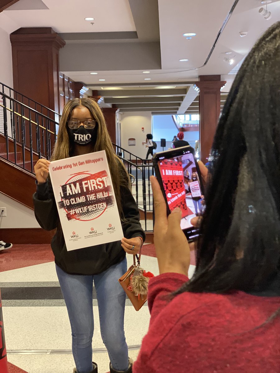 wku's tweet image. In honor of today's National First Generation College Celebration, we are celebrating Hilltoppers who were or will be the first in their family to graduate from college. 

#WKU #IAmFirst #FirstGenStudent #WKUF1RSTGEN
@WKUISEC @WKUAlumni