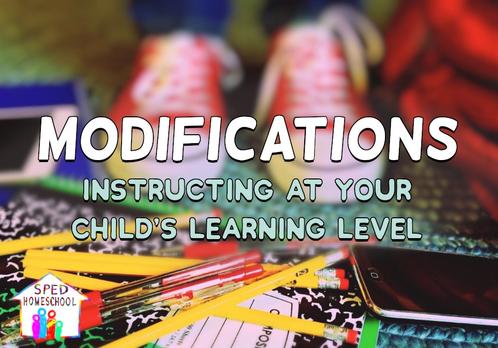 SPEDHomeschool's tweet image. Wondering how you can #modify your at home lessons for your #strugglinglearner?

spedhomeschool.com/modifications-…

#specialed #homelearning #spedhomeschool