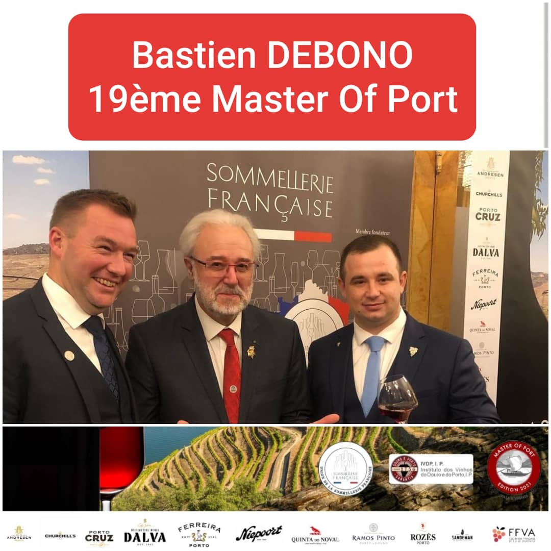 udsfsom's tweet image. [CONCOURS - FINALE - MASTER OF PORT]

Le 19ème Master Of Port est : Bastien Debono 👏

@ivdp_ip
@udsfsom  
#masterofport
#sommelleriefrançaise