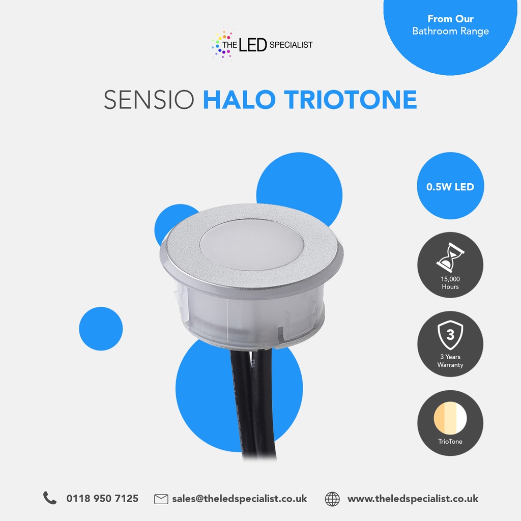 A closer look at the Sensio Halo Triotone, offering 3x colour temperature control for your bathroom.

#bathroom #bathroominspo #bathroommirror #mirror #bathroomdesign #bathroomlighting #bathroomled #led #ledsupply #homeinspo