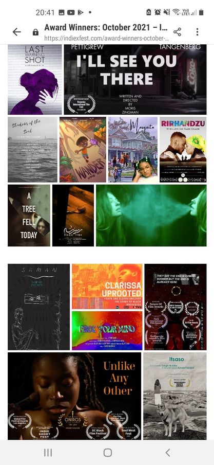 CrazySamstar's tweet photo. Friends and family we got two awards at IndieX Film festival for Women short film and Best Ensemble Cast. #Samsrecproductions #creativitybeyondimagination. Flying the South African flag high! @CapricornFM @SABreakingNews @nfvfsa @IndieXFest https://t.co/yUV5cgxCdo