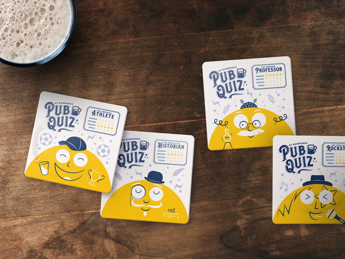 St Barnabas is looking for Lincolnshire pubs and social clubs to host a #PubQuiz in support of our Hospice. Signing up is free and includes a Pub Quiz pack to make hosting the quiz stress free and easy!

To find out more, go to: stbarnabashospice.co.uk/pubquiz/