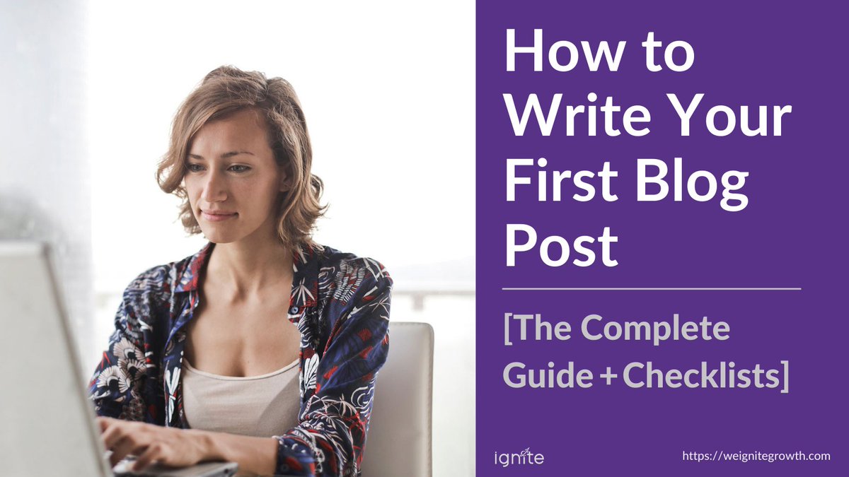 poulomi_basu's tweet image. Get a complete, step-by-step guide on how to write your first blog post, or even the first few ones, for your small business. Checklists included. bit.ly/2o0f5nw?utm_ca… #firstblogpost #blogging #blogchecklist