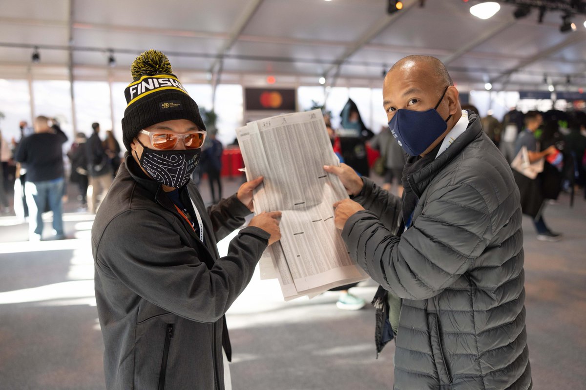 nycmarathon's tweet image. On the road again…and made the @nytimes in the process! 📰🏅

Congrats to all of the #TCSNYCMarathon finishers. Grab today’s paper and see your name etched in history. #50YearsRunning