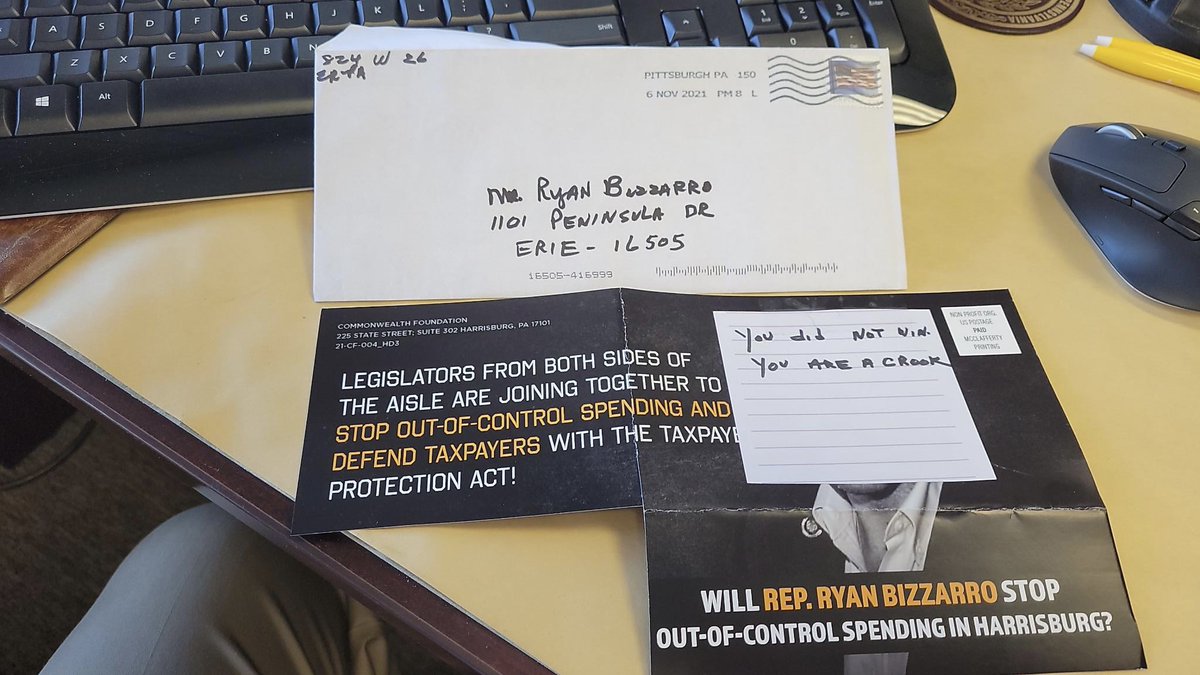 RyanBizzarro's tweet photo. #FanMailMonday 🥰😆
Stupidity is also a gift of God, but one mustn't misuse it. —Pope John Paul II https://t.co/TgDQHoKgPL