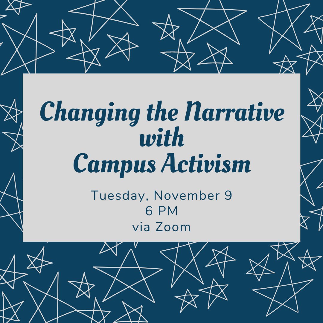 BAVOSMC's tweet photo. Join us on November 9 at 6 PM via Zoom as we speak with Carli Luca about changing the narrative about sexual violence through campus activism!  Zoom info will be emailed to all Saint Mary's students on 11/9. https://t.co/lq9IHrR6h7