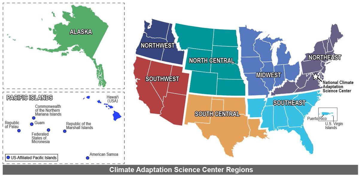usgs_climate's tweet photo. #NationalSTEMDay: Last but not least, the regional CASCs also have opportunities for students & early-career scientists. Check out the list ๐https://t.co/MGcgJgyQGk
#ClimateScience #ClimateTraining #STEMFellowships https://t.co/mwKsfvJaWQ