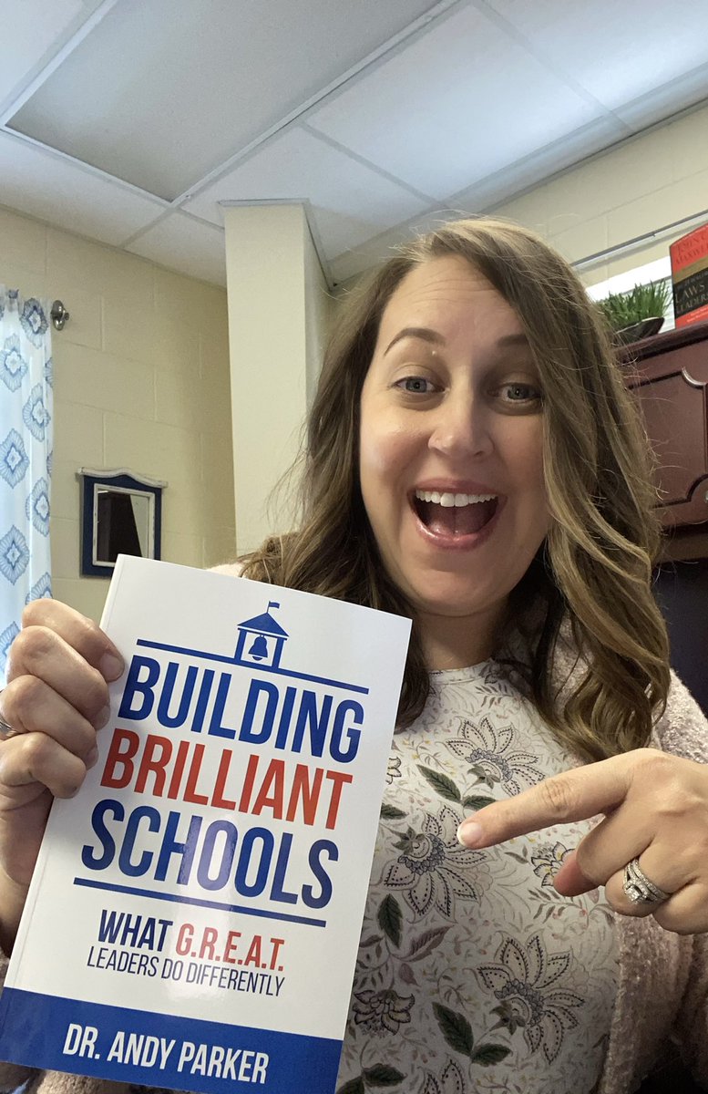 Melissa Saucier, Federal Programs Director in Pass Christian Schools has her copy!  Thanks for your kind words! “So excited for my first administrative mentor! You rock. Can’t wait to read it!” Drandyparker.com/book