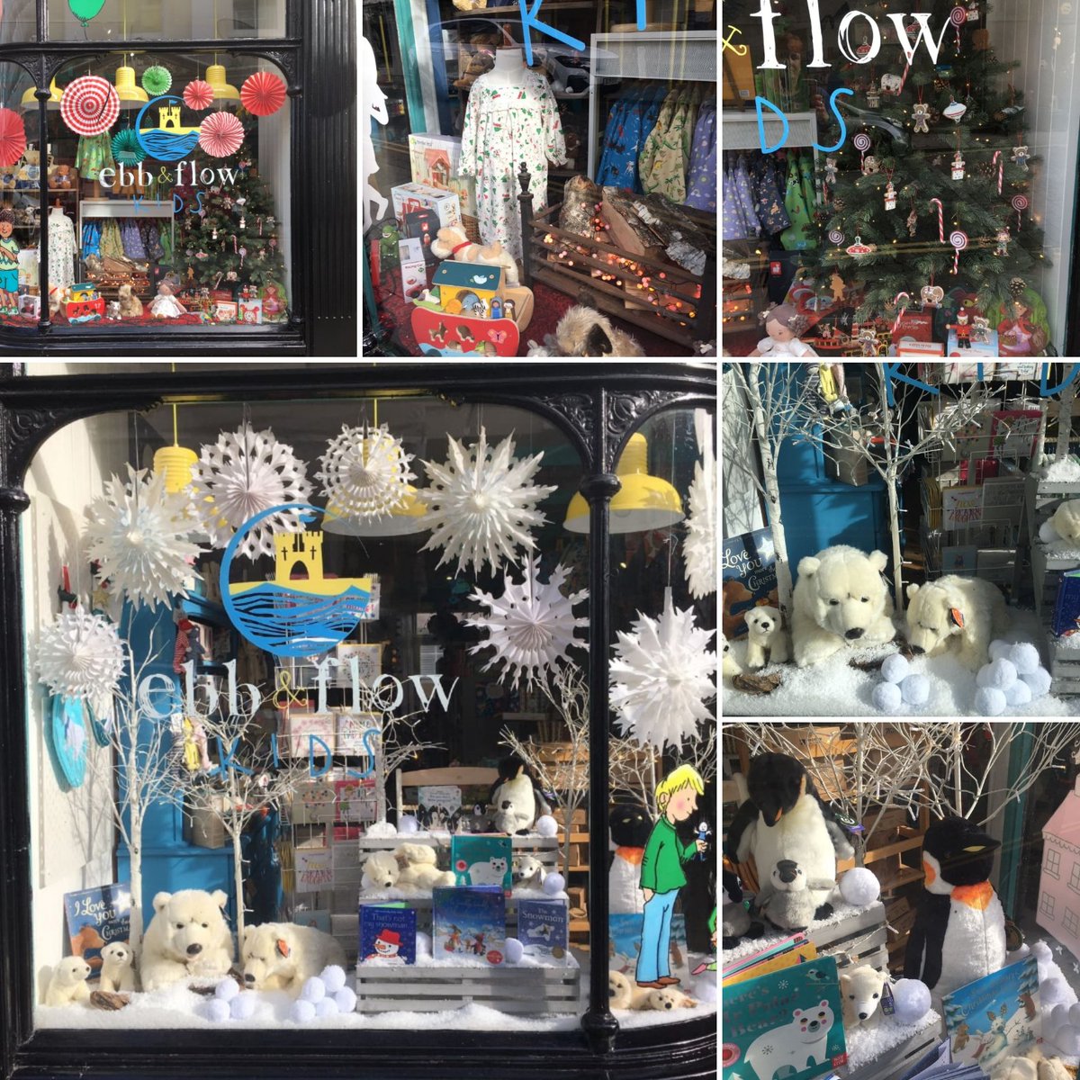 EbbKids's tweet photo. It's beginning to look a lot like Christmas 🎄 🎁☃️

The windows are dressed, the shop and website are fully stocked, and we're ready to help our wonderful customers find the perfects gifts for their little loved ones this year.

Don't forget, we're open on Sunday too 😉 https://t.co/DoVcbnrBHu