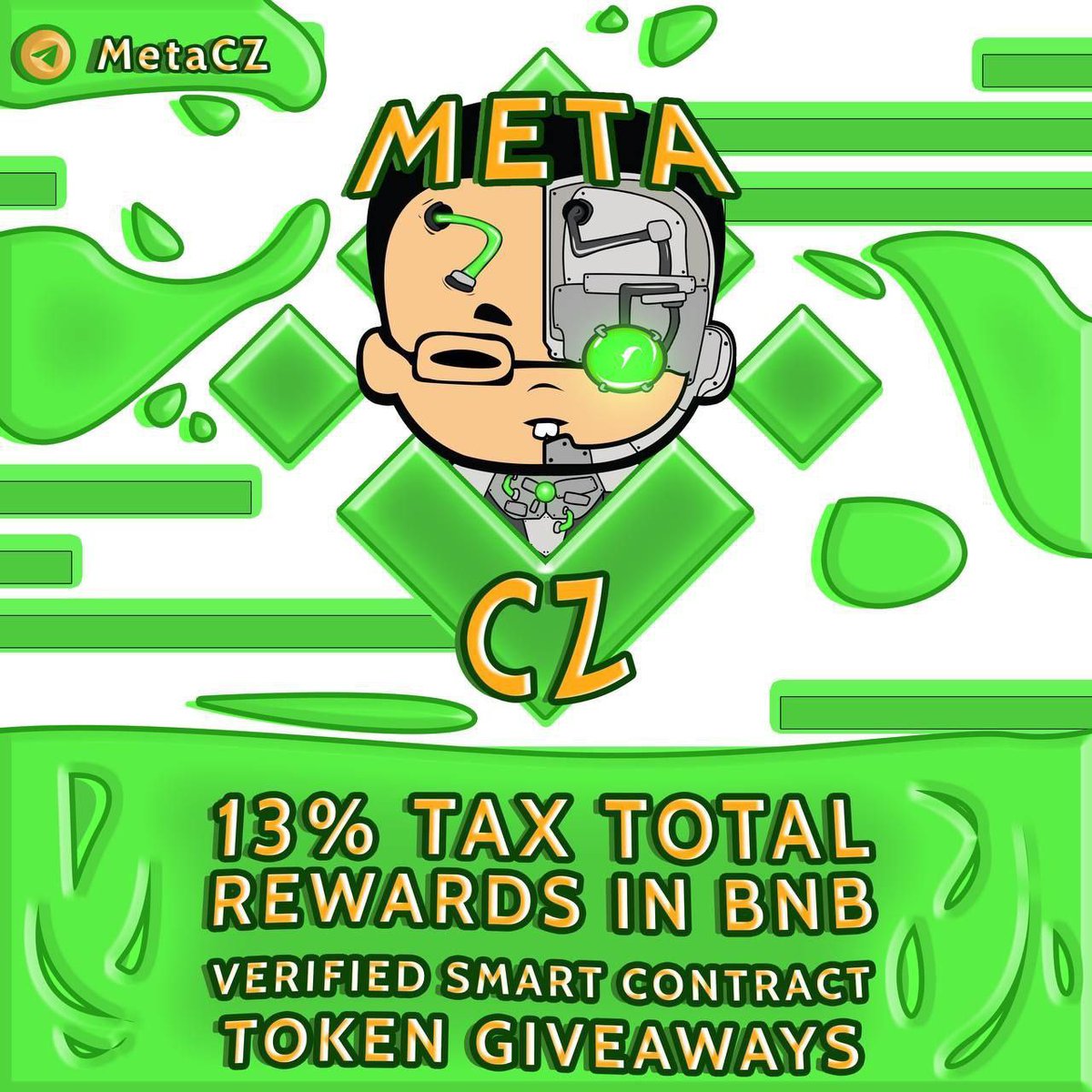 Bulls_Crypt0's tweet photo. 🔥MetaCZ🔥

@MetaCZbsc Meta meme token about to stealth launch soon.
They are going to giveaway 5bnb to the best shiller before launch. 

💬Telegram: https://t.co/G7FU2yMeHe
#metacz #bsc #bscgems #stealthlaunch #memecoin #shitcoin #elon #doge #shiba #floki #moonshot #binance #cz https://t.co/r81ekEdEhk